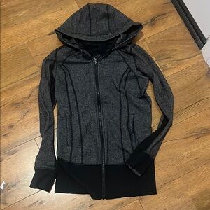 Women's lululemon Gray Zip-Up Hoodie Jacket